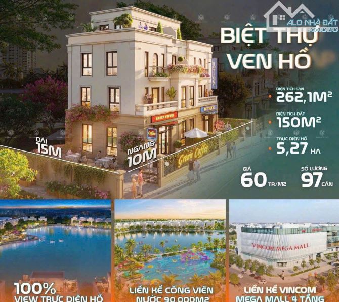 Booking ngay phân khu biệt thự hồ The Swan Lake với công viên siêu lớn 8ha ngay trung tâm - 1