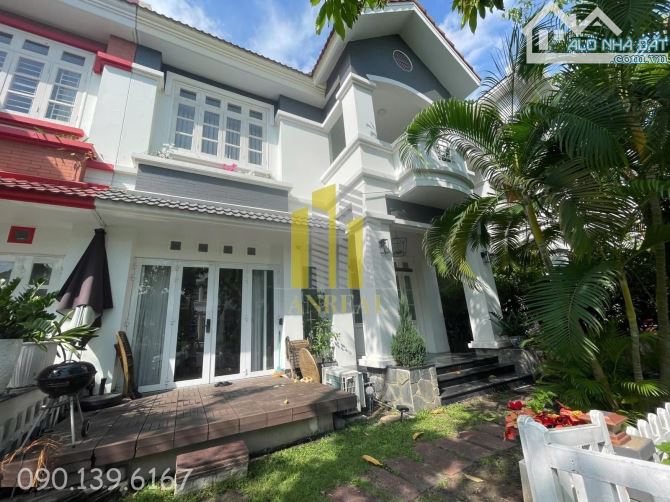 Biệt Thự Sân Vườn View Sông Sài Gòn 350m2 - Đầy Đủ Nội Thất - Giá 75 Triệu - 1