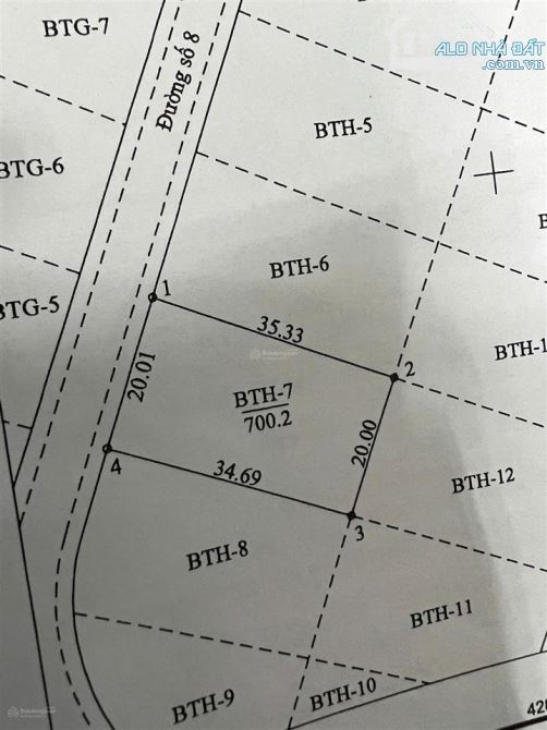 Cần bán lô đất biệt thự 700m2 ngọc tước 2 tp. biển vũng tàu - 1