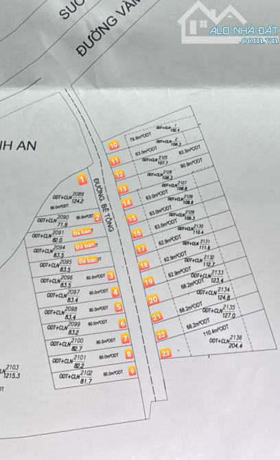 Bán đất 4.2x26m, hẻm Vàm Suối p.Bình An gần chợ Bình An - 2