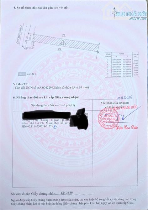 Đất đẹp siêu hời mặt tiền đường Lộc Phú - 2