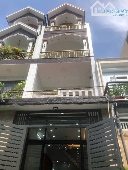 BÁN NHÀ MỚI 3 LẦU SÂN THƯỢNG 4X13M2 HẺM NHỰA THÔNG XE HƠI 6M LŨY BÁN BÍCH GIÁ 6.4TỶ - 2