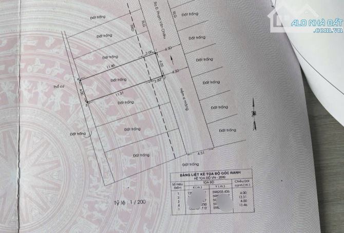 GẤP BÁN ĐẤT PHẠM VĂN CHIÊU, AN HỘI TÂY, GÒ VẤP, 55M2, HẺM XE HƠI, KHU ĐỒNG BỘ, 5 tỷ +++ - 2