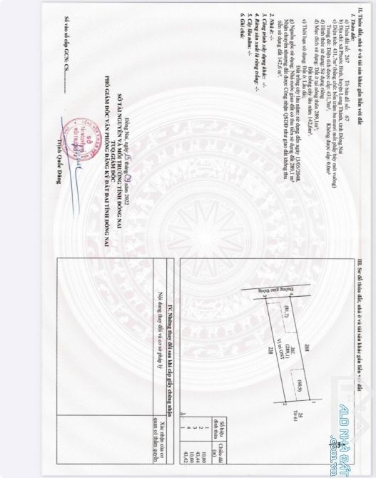 Bán lô đất ấp 3 phước bình đối diện gò dầu giá mềm - 2