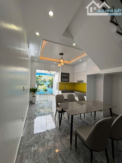 Nhà 3 tầng đẹp đường nhựa rộng 7m tuyến 2 đường Trục Xã Hồng Thái. - 2
