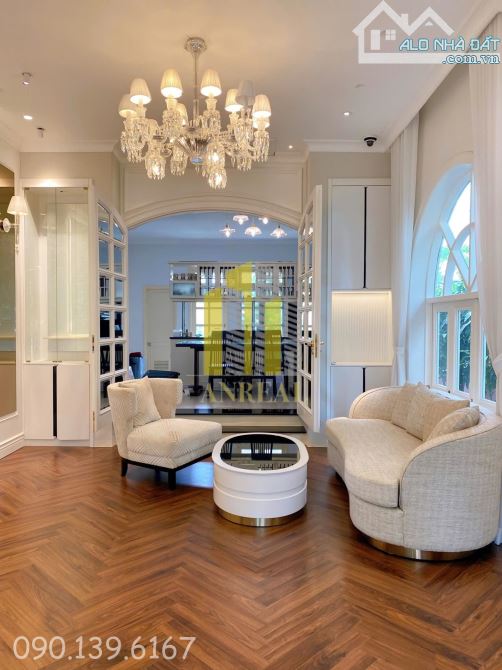 Biệt Thự Sân Vườn View Sông Sài Gòn 350m2 - Đầy Đủ Nội Thất - Giá 75 Triệu - 2