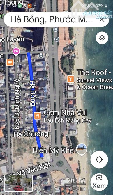 BÁN ĐẤT CÁCH BIỂN 50M TẶNG NHÀ  – KIỆT HÀ BỔNG – 133M² – GIÁ ĐẦU TƯ CỰC TỐT - 2