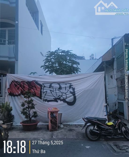 Bán Đất phường trung tâm gò vấp hẻm xe hơi giá 6ty thương lượng DTCN: 52m2 cực hiếm - 2
