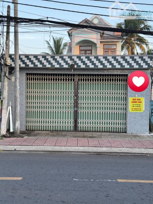 BÁN NHÀ MẶT TIỀN RỘNG – CÓ SÂN LÀM XƯỞNG – KHÔNG NGẬP, GẦN C.A THÀNH PHỐ - MỸ THO cũ 🏡 - 25