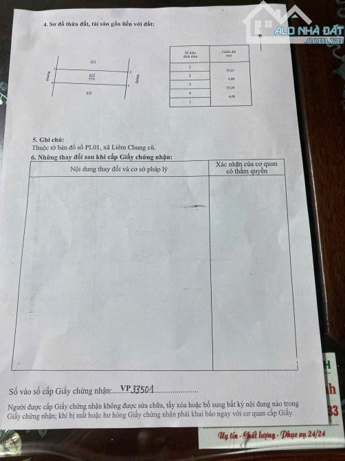 4ty450 BÁN NHÀ 2,5 TẦNG – 2 MẶT ĐƯỜNG – XÓM 4, LIÊM CHUNG, PHỦ LÝ - 3