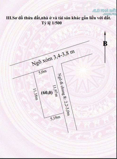 Hàng hiếm An Lư - Thuỷ Nguyên - Hải Phòng - 1 lô góc - 3