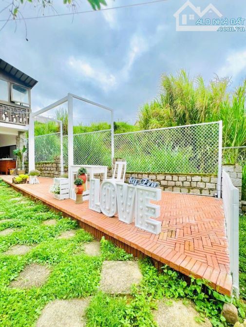 HOMESTAY SÂN VƯỜN RỘNG 2.000M2 - VIEW THUNG LŨNG VỚI 14 PHÒNG KINH DOANH - CÓ THỂ MỞ CAFE - 3
