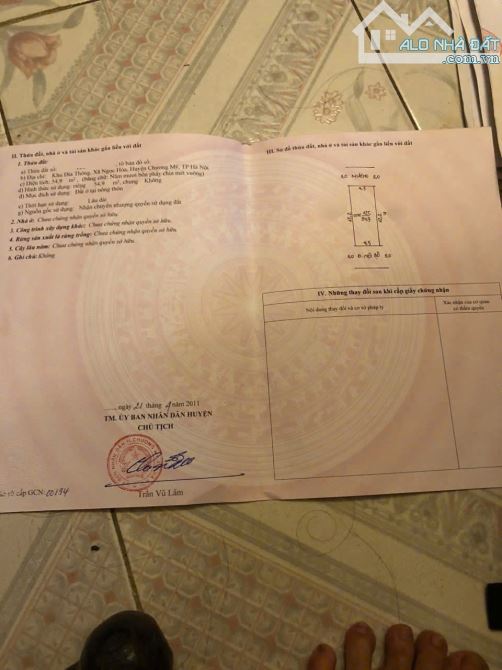 Bán Đất Đấu Giá Đìa Thông Ngọc Hoà- phường Chương Mỹ – Hà Nội - 3