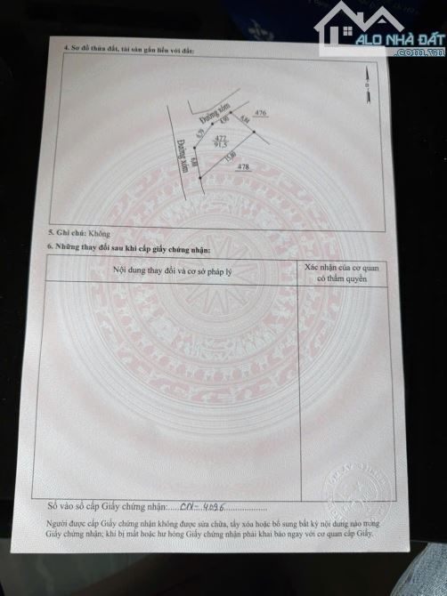 2 ô đất đẹp Dân Quyền - Tam Nông - Phú Thọ giá cực đầu tư - 3