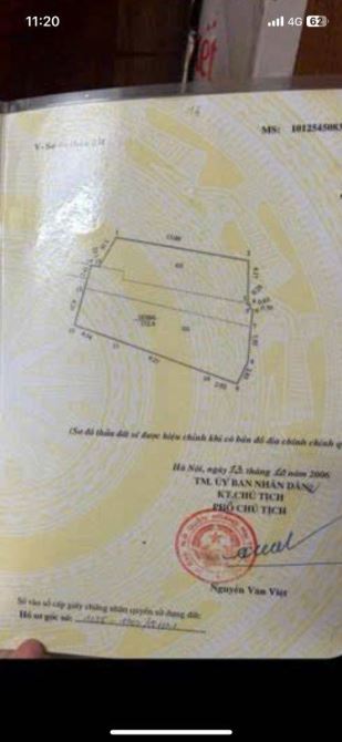 BÁN ĐẤT PHỐ MINH KHAI, NỞ HẬU, KHÔNG QH, 100TR/M2 - 3