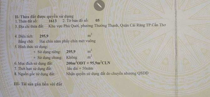 Bán đất mặt tiền Huỳnh Thị Nở 12x50 có 400m thổ cư giá 8 tỷ 800tr (thương lượng) - 4