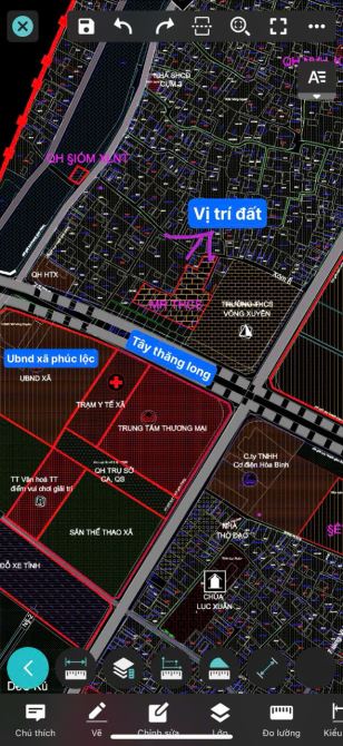 Bán lô đất đẹp 80m2 tại thôn Nam Võng Ngoại, xã Võng Xuyên, Phúc Thọ - 4