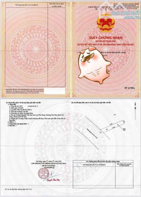 BÁN ĐẤT MẶT TIỀN ĐƯỜNG NGUYỄN VĂN QUY , CÁI RĂNG CẦN THƠ - 4