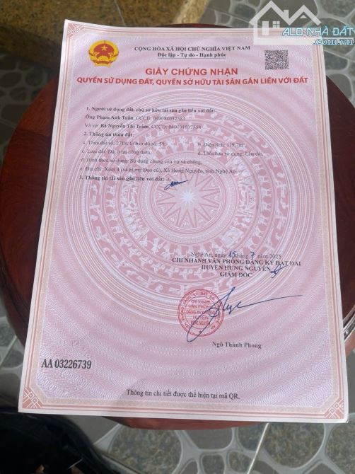 Bán 2 lô đất siêu đẹp Xóm 4B - Hưng Đạo - Hưng Nguyên - 4