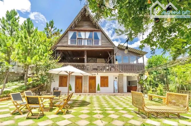 HOMESTAY SÂN VƯỜN RỘNG 2.000M2 - VIEW THUNG LŨNG VỚI 14 PHÒNG KINH DOANH - CÓ THỂ MỞ CAFE - 5