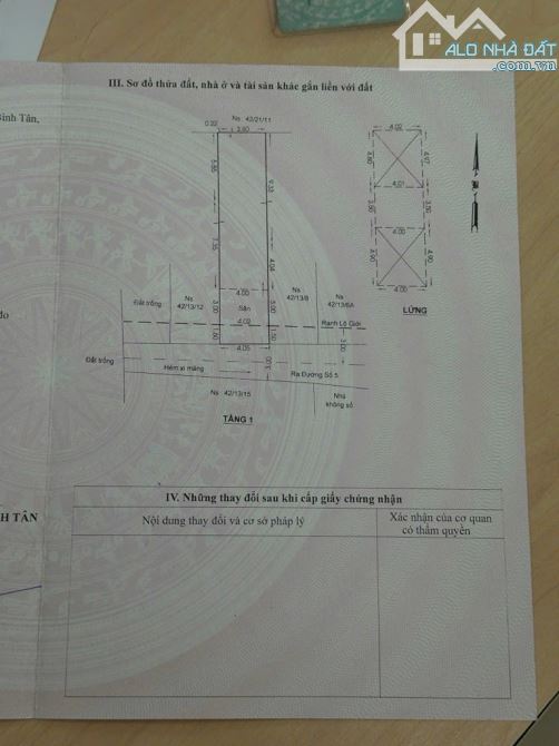 Đường số 5, BHHòa A,  Bình  Tân. DT 4 x 18, 2 tầng. Giá 4,96 tỷ TL.   - - 5