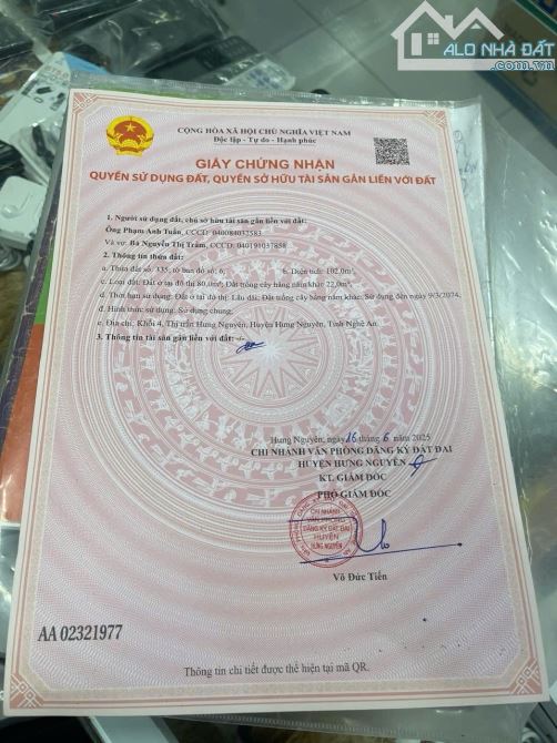Bán đất đẹp K1 Thị Trấn Hưng Nguyên , đối diện Cổng Chính VSIP - 5