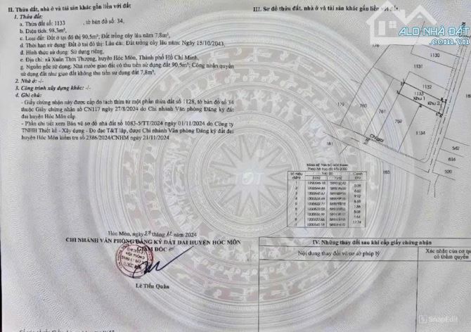 Nhà bán nhanh tại đường trần văn mười, xuân thới thượng 98m2, 895 triệu, sổ hồng riêng - 7