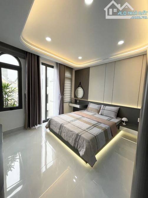 Nhà Gò Vấp hẻm xe tri thông 5 tầng 265m2 sử dụng ở Đường số 21 Thông Tây Hội - 8