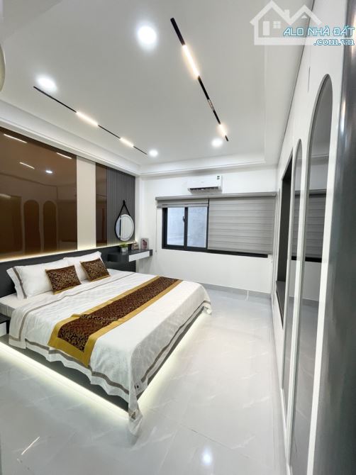 Nhà Gò Vấp hẻm xe tri thông 5 tầng 265m2 sử dụng ở Đường số 21 Thông Tây Hội - 9