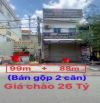 Bán đất mặt tiền 5x20, Hà Huy Giáp, Thạnh Lộc, Quận 12, Giá nhỉnh 11 tỷ TL