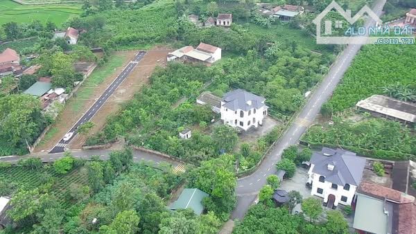 1,55 tỷ sở hữu 300m2 mặt tiền 20,6m bám đường nhựa vào, đất ở Ba Trại, Ba Vì