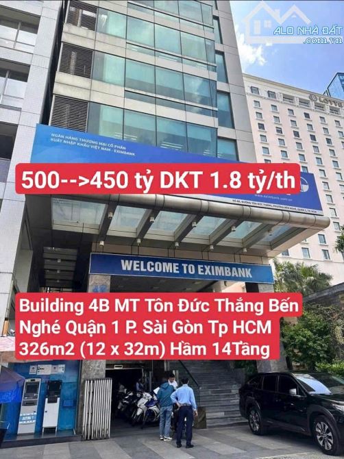 Building 4B Tôn Đức Thắng, Bến Nghé, Quận 1 (View Bến Bạch Đằng, kế bên Hotel 5* Lotte.