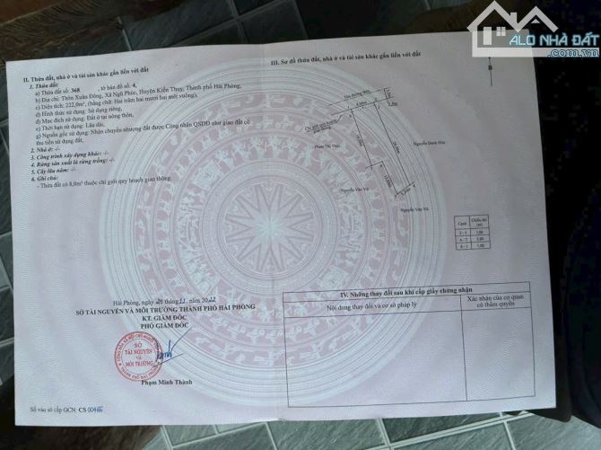 Lô đất giá F0 Xuân Đông Ngũ Phúc đón đầu khu Công Nghiệp