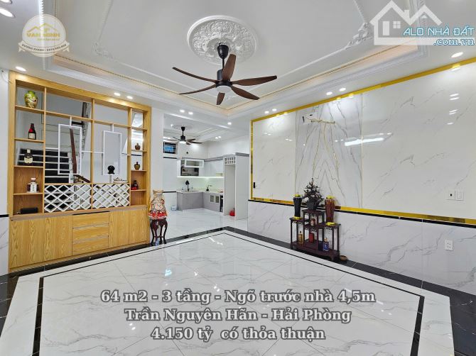 Chính chủ bán nhà độc lập Trần Nguyên Hãn. 64m2 3 ngủ khép kín