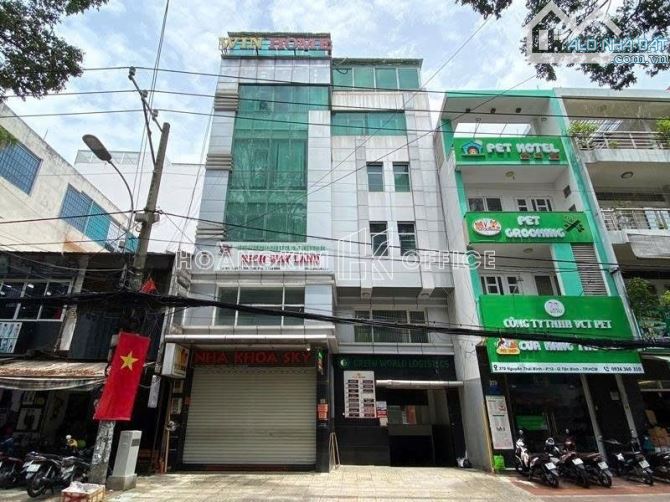 Văn phòng diện tích nhỏ Nguyễn Thái Bình Tân Bình 60m2 giá 9usd