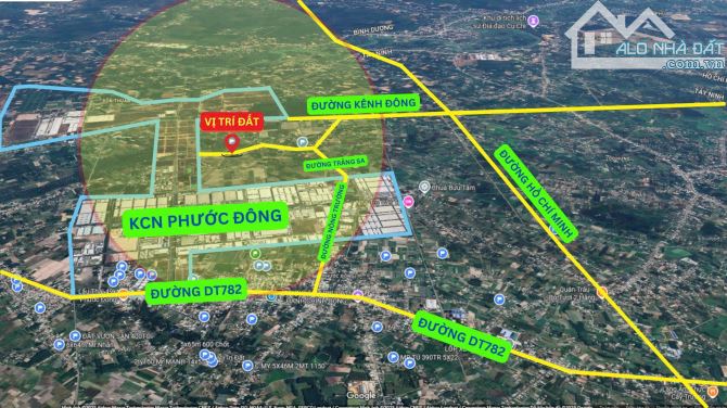 1,3 mẫu ngay khu đô thị, đường nhựa. KCN 3200ha. 9 tỷ