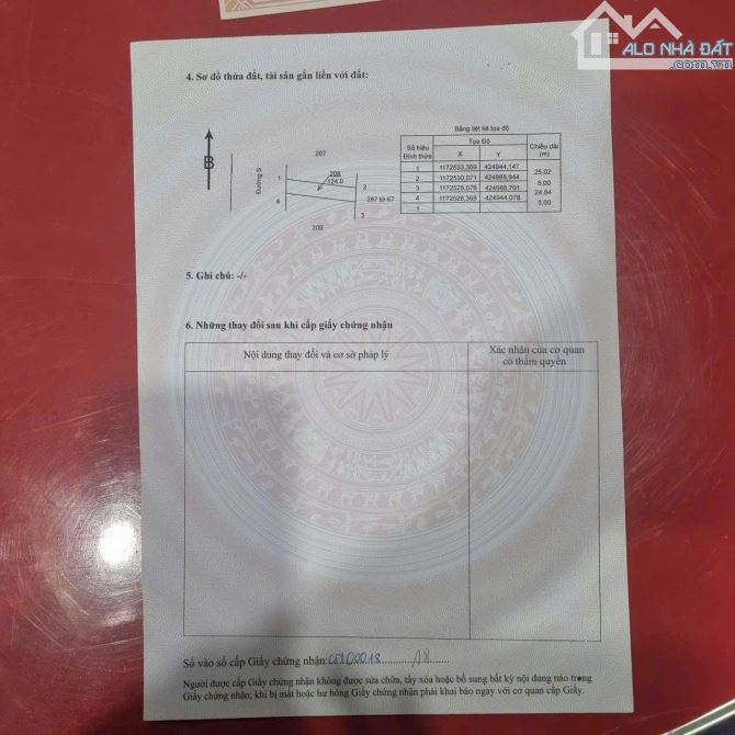 Bán Đất mặt tiền đường S ( Võ Nguyên Giáp)  - TP Phú Mỹ - 3