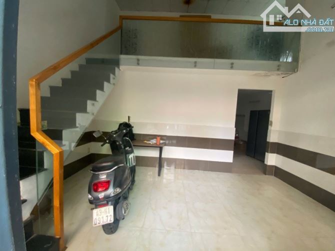 ♣ Nhà Kiệt Nhựa Ô tô gần MT Nguyễn Hữu Thọ, Trưng Nữ Vương, 62m2, lửng đúc sạch, 4.x tỷ