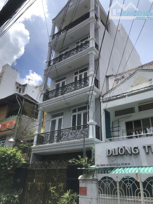Nhà Hẻm Xe Hơi Vip Bậc Nhất Lê Văn Sỹ - Quận 3 - 6x20m - 7 Tầng Đẹp - Giá 28.5 Tỷ