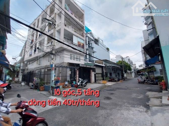 BÁN TÒA NHÀ CĂN HỘ DỊCH VỤ TÂN PHÚ- 5 TẦNG - ĐANG THU NHẬP 40TR/THÁNG  TÒA NHÀ 5 TẦNG