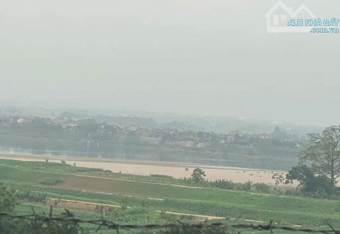 Rẻ nhất thị trường,chưa đến 1tr/m2 đất thổ cư nghỉ dưỡng,view toàn cảnh sông Đà tại Ba Vì