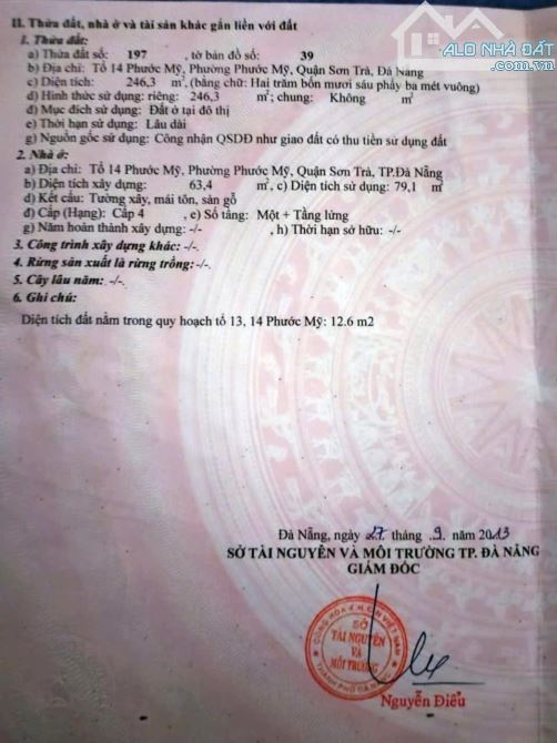 Bán đất đường Lâm Hoành- Sát biển Mỹ Khê