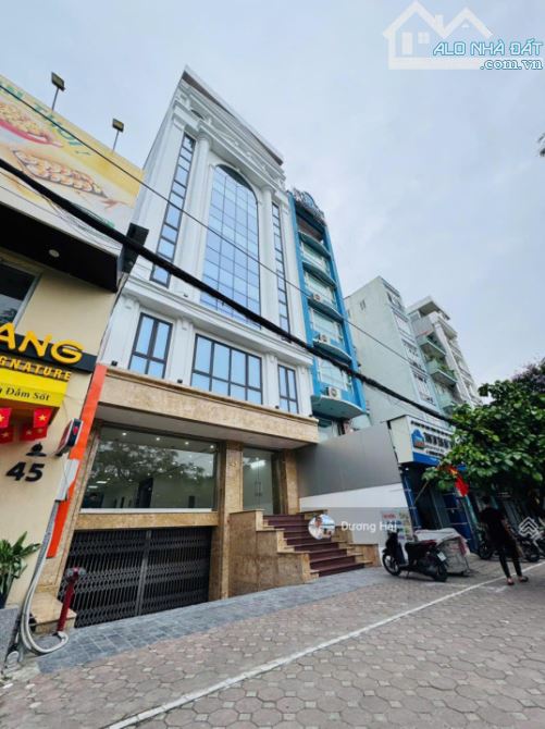 Bán nhà mặt phố Trần Bình - Cầu Giấy - DT 85m - 9 Tầng Thang Máy Vỉa Hè Ô tô 2 làn DT