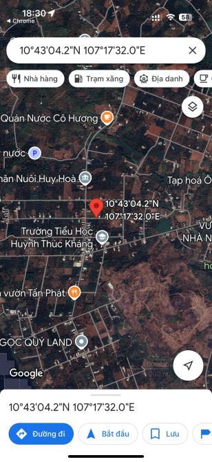 Đường nhựa Quảng Thành BRVT chỉ 560tr sát Trường Học