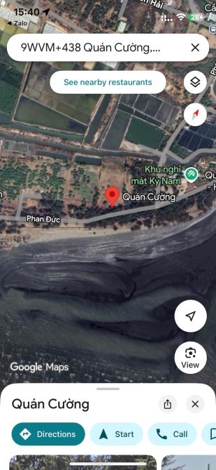 Cần bán gấp lô đất mặt tiền Biển - đường Phan Đức, Long Hoà, Cần Giờ