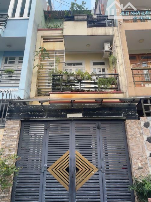 Nhà đẹp Tân Phú-Hẻm ô tô 8M-Gần AEON-Sát MT Dương Đức Hiền-P.Tây Thạnh-60m2-4x15-3tầng-4PN