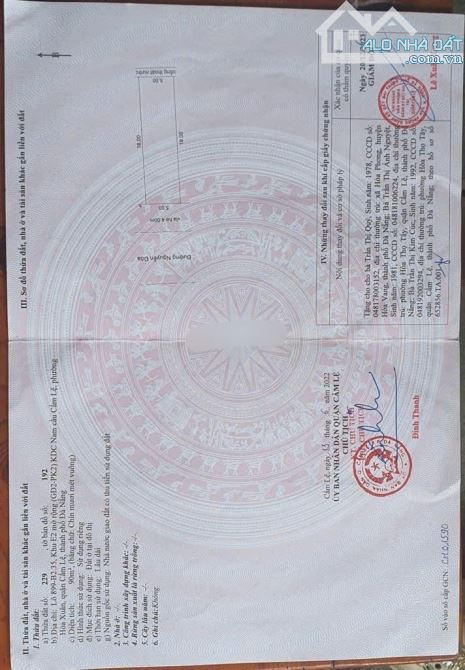 📌📌📌LÀM VIỆC TRỰC TIẾP GIÁ TỐT !!!Cần bán nhanh đất đường Nguyễn Đoá