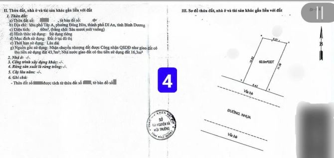 3,65Tỷ TL🔥Bán 4 lô đất Ngang 6_Xây tự do_Cách đường Trần Văn Ơn 50m, p.Đông Hòa, Tp.Dĩ An - 10