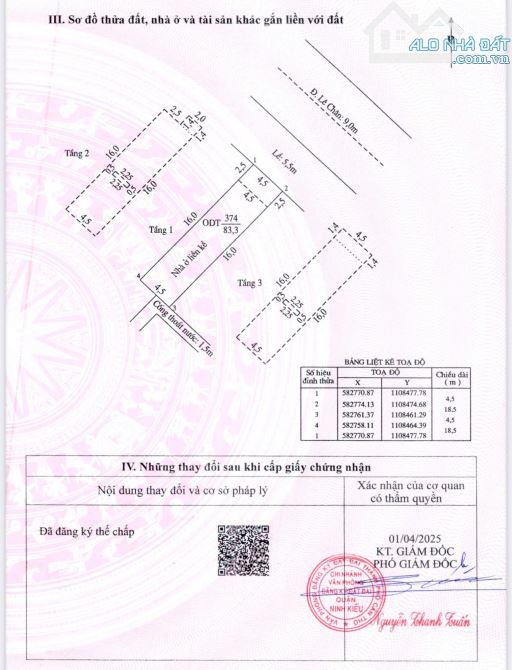 Bán nhà 1 trệt 2 lầu đường Lê Chân, TPCT - 11