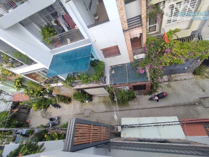 TRANG BÌA - NHÀ MỚI 4 TẦNG - HẺM XE HƠI QUAY ĐẦU ĐƯỜNG SỐ TÂN QUY QUẬN 7 - 11